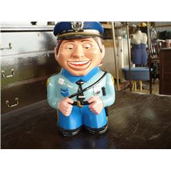 Talking Cop Cookie Jar