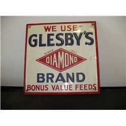 Glesby's Brand Sign