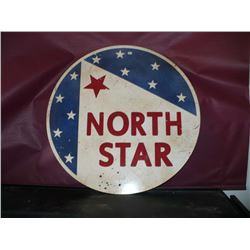 North Star Round Sign