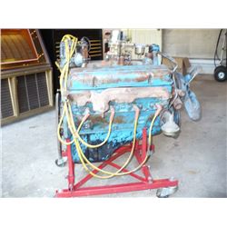 1955 - 265 Chev Motor w/ Stand (motor turns over)