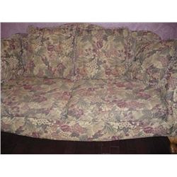 Lions Paw Couch & Love Seat 2 Wing Back Recliners
