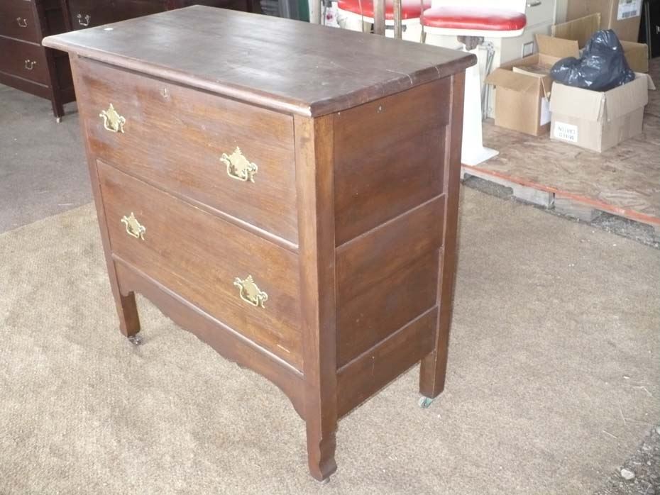 Dresser w/ Rollers 2 Drawer Bodnarus Auctioneering