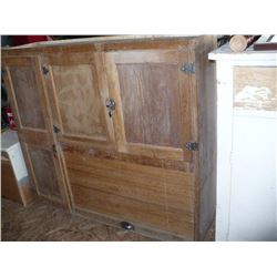 Hoosier Cabinet Top w/ Roll Up Door