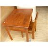 Image 1 : Wooden School Desk W/ Chair