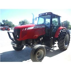 2008 MASSEY FERGUSON 5465 Farm Tractor, S/N T259042, 123 HP, Perkins Diesel, 3PTH, PTO, Drawbar, Top