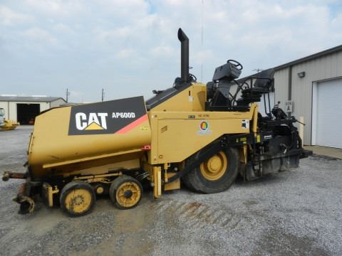 2009 CATERPILLAR AP600-D ASPHALT PAVER, S/N TFZ00242, Cat AS3251C 8'-15 ...