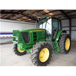 2010 JOHN DEERE 7230 MFWD Farm Tractor, S/N B649892, 111 HP, 6 Cylinder JD Diesel, 3 PTH, PTO, Draw 