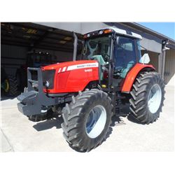 2010 MASSEY FERGUSON 5460 MFWD Farm Tractor, S/N V243059, 90 HP Perkins Diesel, 3PTH, PTO, Drawbar, 