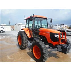 2012 KUBOTA M108-S MFWD Farm Tractor, S/N 72700, 108 HP Kubota Diesel, 3PTH, PTO, Drawbar, Top Link,