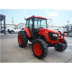 2012 KUBOTA M108-S MFWD Farm Tractor, S/N 72676, 108 HP Kubota Diesel, 3PTH, PTO, Drawbar, Top Link,