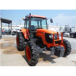 2012 KUBOTA M108-S MFWD Farm Tractor, S/N 72392, 108 HP Kubota Diesel, 3PTH, PTO, Drawbar, Top Link,