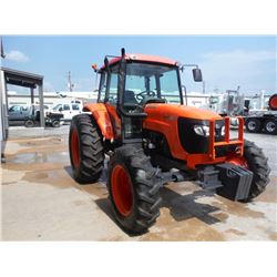 2012 KUBOTA M108-S MFWD Farm Tractor, S/N 72474, 108 HP Kubota Diesel, 3PTH, PTO, Drawbar, Top Link,