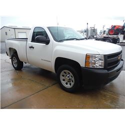 2012 CHEVROLET SILVERADO PICKUP S/N 1GCNCPEA9CZ294473, V8 gas, A/T, AC, Odometer Reading 70,466 mile