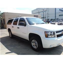 2012 CHEVROLET SUBURBAN, S/N 1GNWK5EG6CR309907, 4x4, V8 gas, A/T, AC, Odometer Reading 82,860 miles