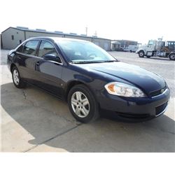2008 CHEVROLET IMPALA, S/N 2G1WB58K489238368, V6 Gas, A/T, AC, Odometer Reading 204,240 miles