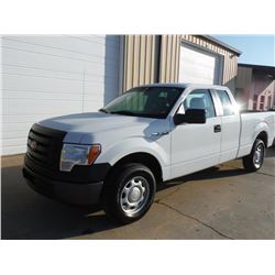 2011 FORD F150 PICKUP, S/N 1FTEX1CM3BFC07150, Ext Cab, V6 Gas, A/T, AC, Odometer Reading 52,826 mile