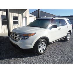 2011 FORD EXPLORER, S/N 1FMHK8B86BGA94177, 4x4, V6 Gas, A/T, AC, 82,606 Miles