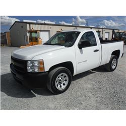 2011 CHEVROLET SILVERADO PICKUP, S/N 1GCNCPEA4BZ324574, V8 Gas, A/T, AC, Odometer Reading 49,412 mil