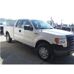 2011 FORD F150 PICKUP, S/N 1FTEX1CM2BFB17813, Ext Cab, V6 Gas, A/T, AC, Odometer Reading 47,909 mile