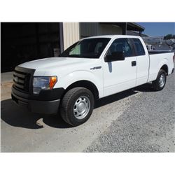 2012 FORD F150 PICKUP, S/N 1FTEX1CM6CFB27102, Ext Cab, V6 Gas, A/T, AC, Odometer Reading 65,325 mile