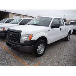 2012 FORD F150 PICKUP, S/N 1FTEX1CM4CFB27096, Ext Cab, V6 Gas, A/T, AC, Odometer Reading 59,113 mile