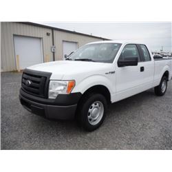 2012 FORD F150 PICKUP, S/N 1FTEX1CM9CFB27109, Ext Cab, V6 Gas, A/T, AC, Odometer Reading 51,367 mile