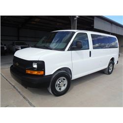 2012 CHEVROLET EXPRESS VAN, S/N 1GAWGPFA1C1145375, V8 Gas, A/T, AC, Odometer Reading 99,309 miles