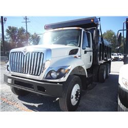2008 INTERNATIONAL 7400 T/A Dump Truck, S/N 1HTWHAARX8J630008, International Diesel, Allison A/T, AC