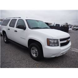 2008 CHEVROLET SUBURBAN, S/N 3GNGK26K38G304239, 4x4, V8 gas, A/T, AC, Odometer Reading 103,451 miles