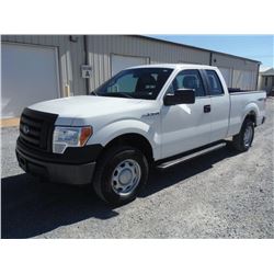 2012 FORD F150 PICKUP, S/N 1FTEX1EM1CFB57282, 4x4, Ext Cab, V6 Gas, A/T, A/C, Odometer Reading 70,18