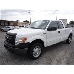 2012 FORD F150 PICKUP, S/N 1FTEX1CM8CFB27117, Ext Cab, V6 Gas, A/T, AC, Odometer Reading 59,813 mile