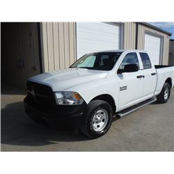 2013 DODGE R1500 PICKUP, S/N 1C6RR7FP7DS663822, 4x4, Crew Cab, V8 Gas, A/T, AC, Odometer Reading 66,