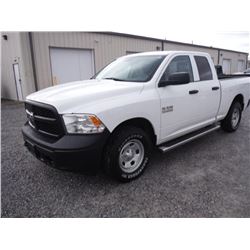 2013 DODGE R1500 PICKUP, S/N 1C6RR7FP5DS663818, 4x4, Crew Cab, V8 Gas, A/T, AC, Odometer Reading 74,