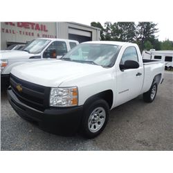 2013 CHEVROLET SILVERADO PICKUP, S/N 1GCNCPEA2DZ351212, V8 Gas, A/T, AC, Odometer Reading 51,825 mil