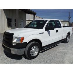 2013 FORD F150 PICKUP, S/N 1FTEX1CM8DFC14100, Ext Cab, V6 Gas, A/T, AC, Odometer Reading 55,571 mile
