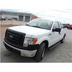 2012 FORD F150 PICKUP, S/N 1FTEX1CM1CFC04023 , Ext Cab, V6 Gas, A/T, AC, Odometer Reading 62,636 mil