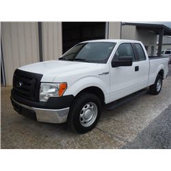 2012 FORD F150 PICKUP, S/N 1FTEX1CM8CFC04018, Ext Cab, V8 Gas, A/T, AC, Odometer Reading 55,430 mile