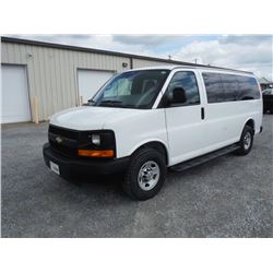 2012 CHEVORLET EXPRESS VAN, S/N 1GAWGPFA5C1151955, V8 Gas, A/T, AC, Odometer Reading 67,292 Miles