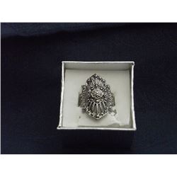 TIBETAN SILVER FIAGREE RING (L139-15)