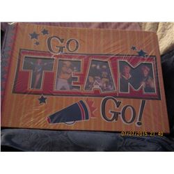 "GO TEAM" SCRAPBOOK