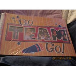 "GO TEAM" SCRAPBOOK