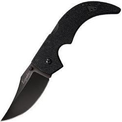 !NEW! Espada Medium, Black G10 Handle, Black Plain w/Clip,3.5 inch UPC Code: 705442012917