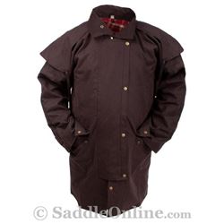 !NEW! New Men Womens Oilskin Duster Coat S - 5XL [C0022]