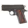 Image 1 : !NEW! Colt O7810D New Agent 45 ACP 3" 7+1 Wood Grip Blk Frame Blued Slide 098289041937
