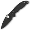 Image 1 : !NEW! Manix 2, Black FRN Handle, Black Plain w/Clip UPC Code: 716104010424