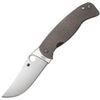 Image 1 : !NEW! K-2, Titanium Handle, Clip-Point Plain w/Clip 716104009985
