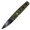 Image 1 : !NEW! Hold Out II, OD Green G10, Black XHP DLC Plain UPC Code: 705442013082