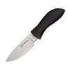 Image 1 : !NEW! Morgan Skinner, Black FRN Handle, Drop-Point Plain w/Sheath UPC Code: 716104650026