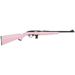 (WC) Mossberg 37039 702 Plinkster SA 22 Long Rifle 18" Pink Synthetic Stock Blued 884110370396