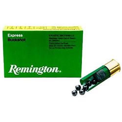 (AMMO) Rem 12B1 12ga 1 Buck 5Box/50Cs 2.75" 16 Pellets Buckshot Express (100 ROUNDS) 047700019802